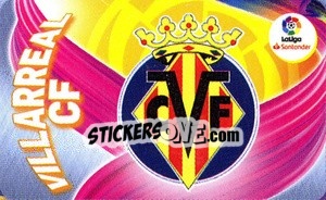 Figurina Escudo Villarreal CF - Liga Spagnola 2019-2020 - Colecciones ESTE