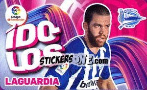 Sticker Laguardia - Liga Spagnola 2019-2020 n. I1 - Colecciones ESTE