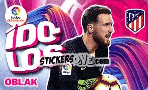Sticker Oblak - Liga Spagnola 2019-2020 - Colecciones ESTE