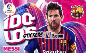 Sticker Messi - Liga Spagnola 2019-2020 n. I4 - Colecciones ESTE