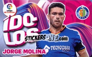 Sticker Jorge Molina - Liga Spagnola 2019-2020 n. I9 - Colecciones ESTE