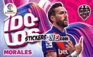 Sticker Morales - Liga Spagnola 2019-2020 n. I12 - Colecciones ESTE