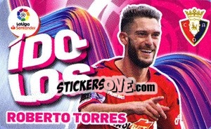 Sticker Roberto Torres - Liga Spagnola 2019-2020 n. I15 - Colecciones ESTE
