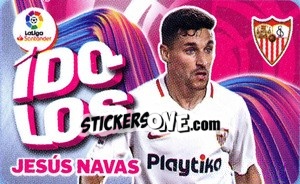 Sticker Jesus Navas - Liga Spagnola 2019-2020 n. I17 - Colecciones ESTE