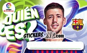 Sticker Lenglet - Liga Spagnola 2019-2020 n. Q4 - Colecciones ESTE