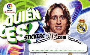 Sticker Modric - Liga Spagnola 2019-2020 n. Q13 - Colecciones ESTE
