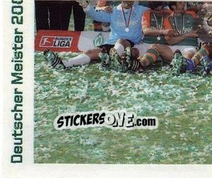 Sticker Deutscher Meister (3) - German Football Bundesliga 2004-2005 - Panini