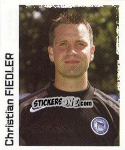 Cromo Christian Fiedler - German Football Bundesliga 2004-2005 - Panini