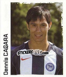 Sticker Dennis Cagara - German Football Bundesliga 2004-2005 - Panini