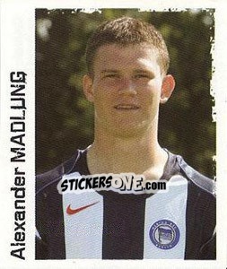 Sticker Alexander Madlung - German Football Bundesliga 2004-2005 - Panini