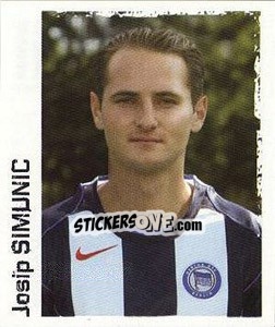 Sticker Josip Simunic - German Football Bundesliga 2004-2005 - Panini