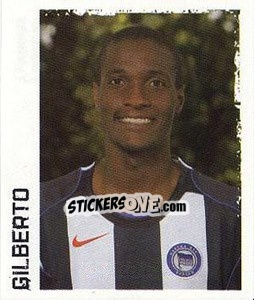 Sticker Gilberto - German Football Bundesliga 2004-2005 - Panini
