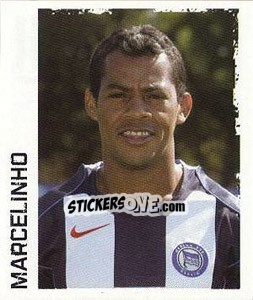 Sticker Marcelinho - German Football Bundesliga 2004-2005 - Panini