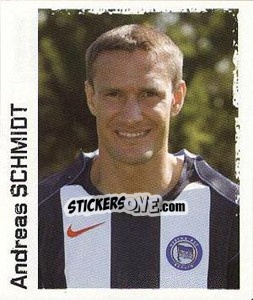Sticker Andreas Schmidt - German Football Bundesliga 2004-2005 - Panini