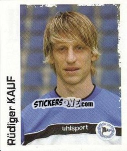 Sticker Rüdiger Kauf - German Football Bundesliga 2004-2005 - Panini