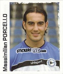 Sticker Massimilian Porcello - German Football Bundesliga 2004-2005 - Panini