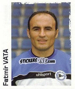 Sticker Fatmir Vata - German Football Bundesliga 2004-2005 - Panini