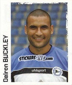 Sticker Delron Buckley - German Football Bundesliga 2004-2005 - Panini