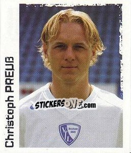 Sticker Christoph Preuss - German Football Bundesliga 2004-2005 - Panini