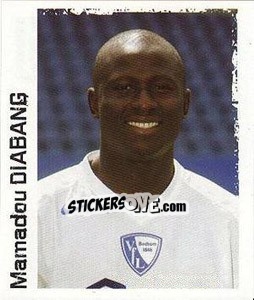 Cromo Mamadou Diabang - German Football Bundesliga 2004-2005 - Panini