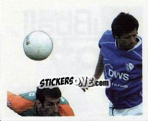 Sticker Wo ist der Ball - German Football Bundesliga 2004-2005 - Panini