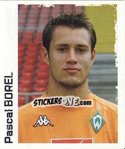 Cromo Pascal Borel - German Football Bundesliga 2004-2005 - Panini
