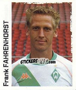 Sticker Frank Fahrenhorst - German Football Bundesliga 2004-2005 - Panini