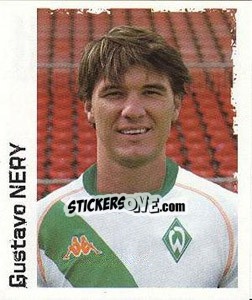 Sticker Gustavo Nery - German Football Bundesliga 2004-2005 - Panini