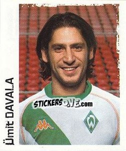 Sticker Ümit Davala - German Football Bundesliga 2004-2005 - Panini