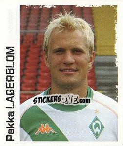 Sticker Pekka Lagerblom - German Football Bundesliga 2004-2005 - Panini