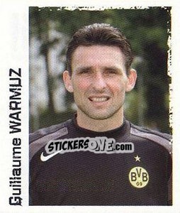 Sticker Guillaume Warmuz - German Football Bundesliga 2004-2005 - Panini
