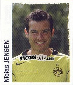 Sticker Niclas Jensen - German Football Bundesliga 2004-2005 - Panini