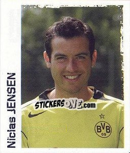 Cromo Niclas Jensen - German Football Bundesliga 2004-2005 - Panini