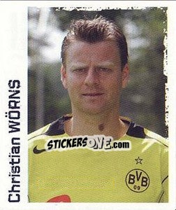 Sticker Christian Wörns - German Football Bundesliga 2004-2005 - Panini