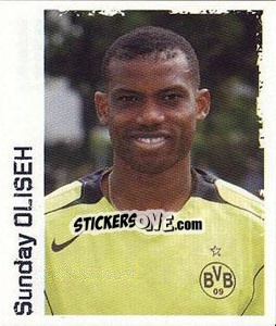 Cromo Sunday Oliseh - German Football Bundesliga 2004-2005 - Panini