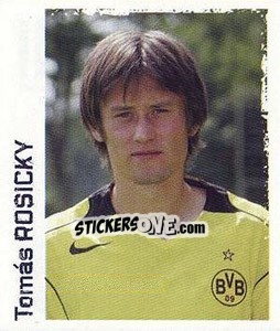 Sticker Tomas Rosicky - German Football Bundesliga 2004-2005 - Panini