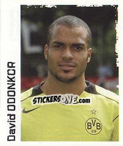 Sticker David Odonkor - German Football Bundesliga 2004-2005 - Panini