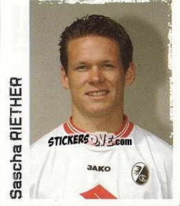 Cromo Sascha Riether - German Football Bundesliga 2004-2005 - Panini