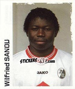 Sticker Wilfried Sanou - German Football Bundesliga 2004-2005 - Panini