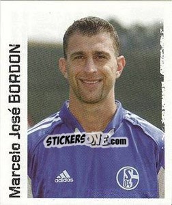 Sticker Marcelo Jose Bordon - German Football Bundesliga 2004-2005 - Panini