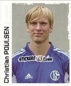 Sticker Christian Poulsen - German Football Bundesliga 2004-2005 - Panini