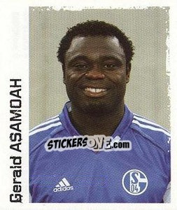 Cromo Gerald Asamoah - German Football Bundesliga 2004-2005 - Panini