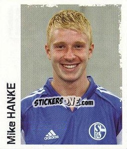 Sticker Mike Hanke - German Football Bundesliga 2004-2005 - Panini