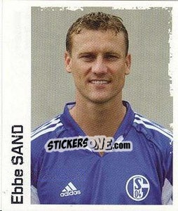 Sticker Ebbe Sand - German Football Bundesliga 2004-2005 n. 192 - Panini