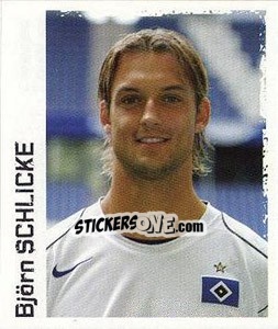 Sticker Björn Schlicke - German Football Bundesliga 2004-2005 - Panini