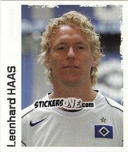 Sticker Leonhard Haas - German Football Bundesliga 2004-2005 - Panini