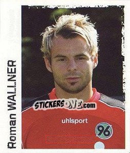Sticker Roman Wallner - German Football Bundesliga 2004-2005 - Panini