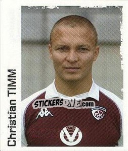 Sticker Christian Timm - German Football Bundesliga 2004-2005 - Panini