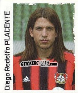 Cromo Diego Rodolfo Placente - German Football Bundesliga 2004-2005 - Panini
