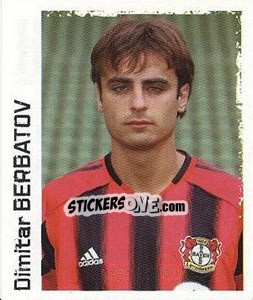 Cromo Dimitar Berbatov - German Football Bundesliga 2004-2005 - Panini